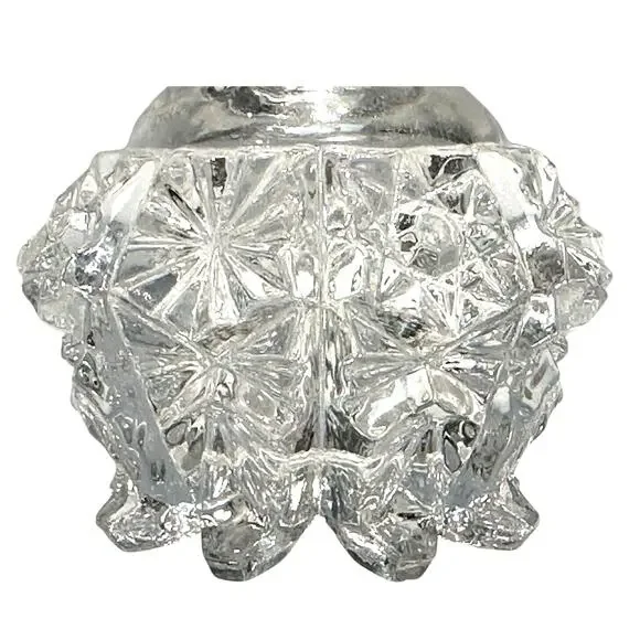 Imperial Glass Art Deco Crystal Vintage 1940's Style Perfume Bottle/Stopper - Picture 5 of 7